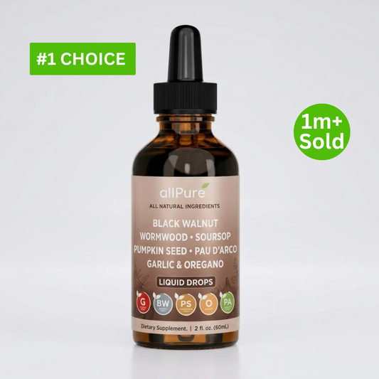 AllPure Black Walnut Wormwood Drops