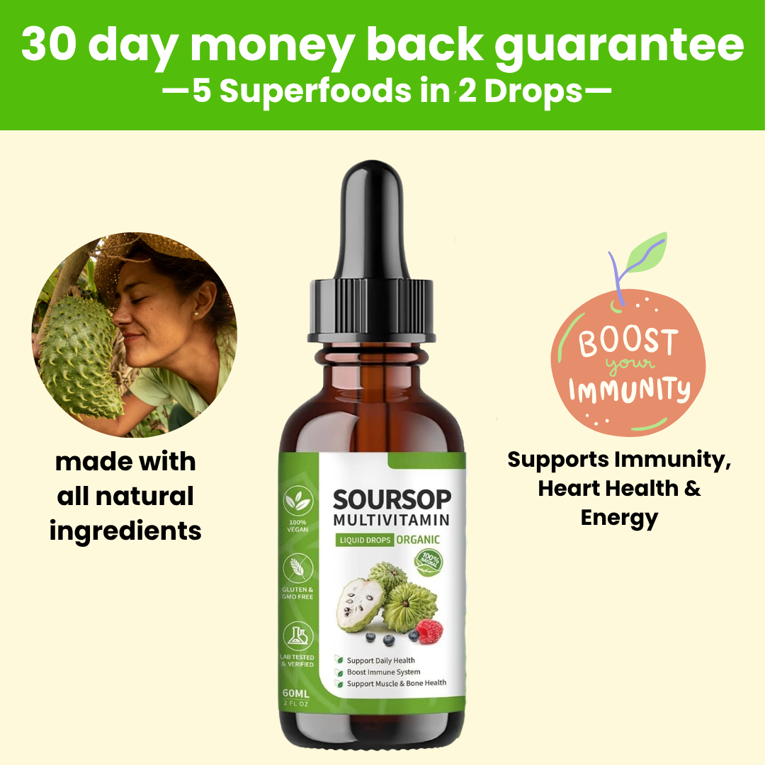 100% Soursop Drops