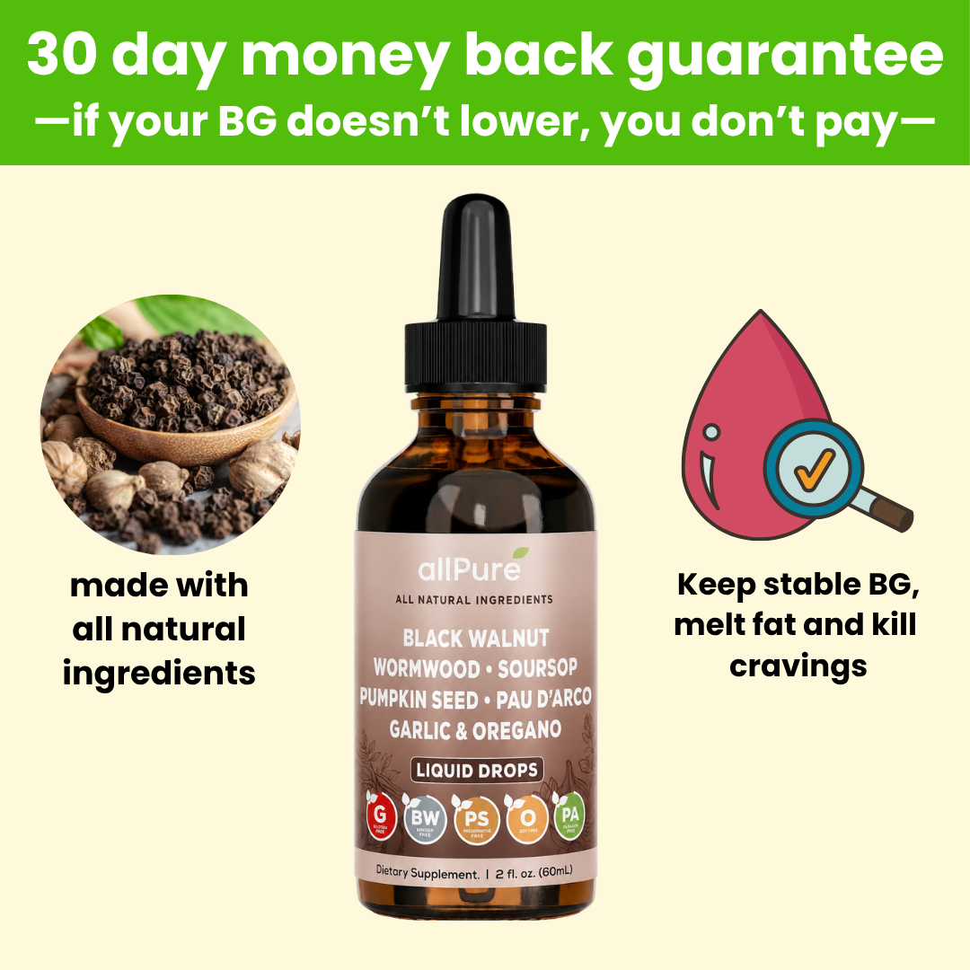 Aged Black Walnut Sugar Regulator Drops