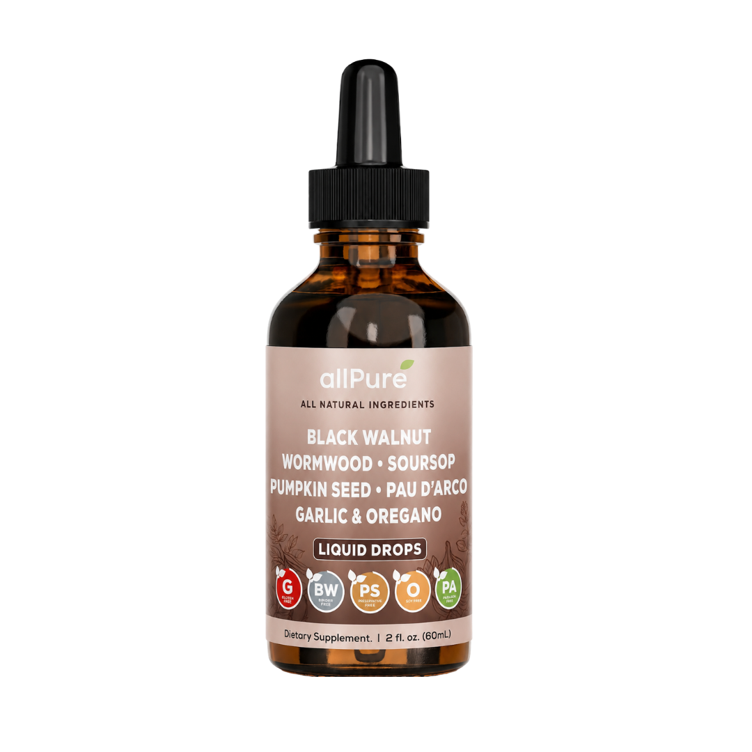 Aged Black Walnut Extract Drops product bottle