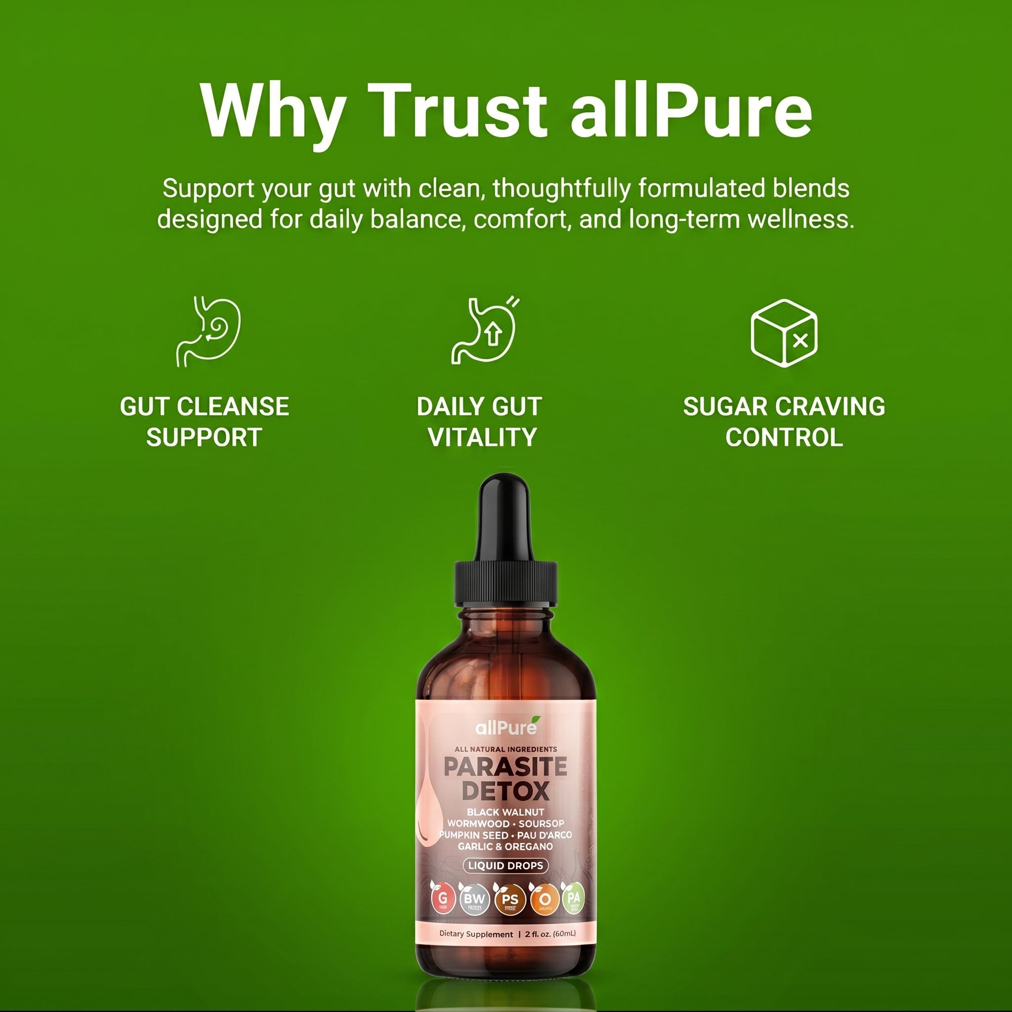 Wormwood Black Walnut Parasite Detox