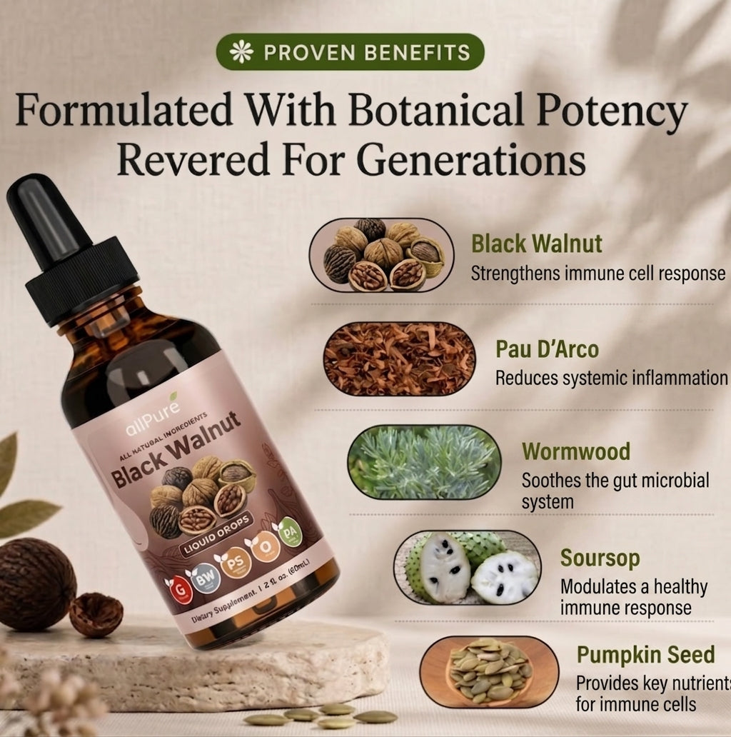 100% Black Walnut Extract