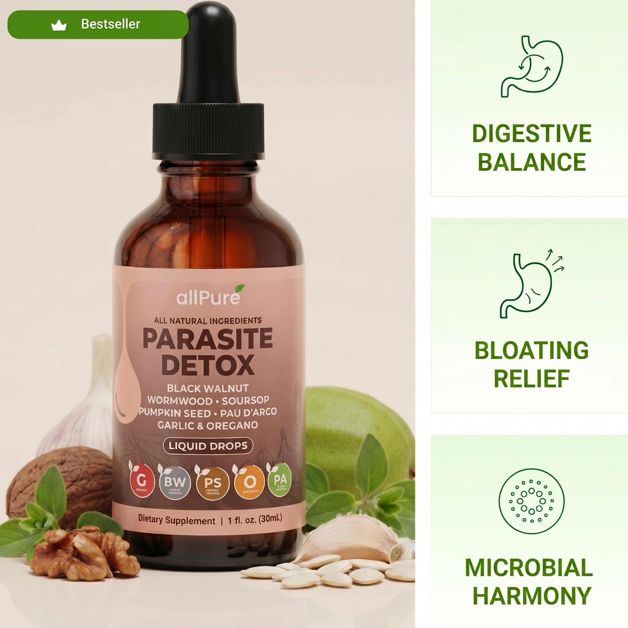 Wormwood Black Walnut Parasite Detox 2