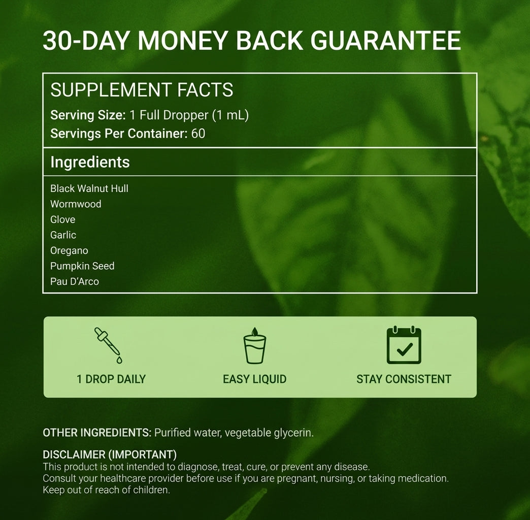 100% Black Walnut Extract