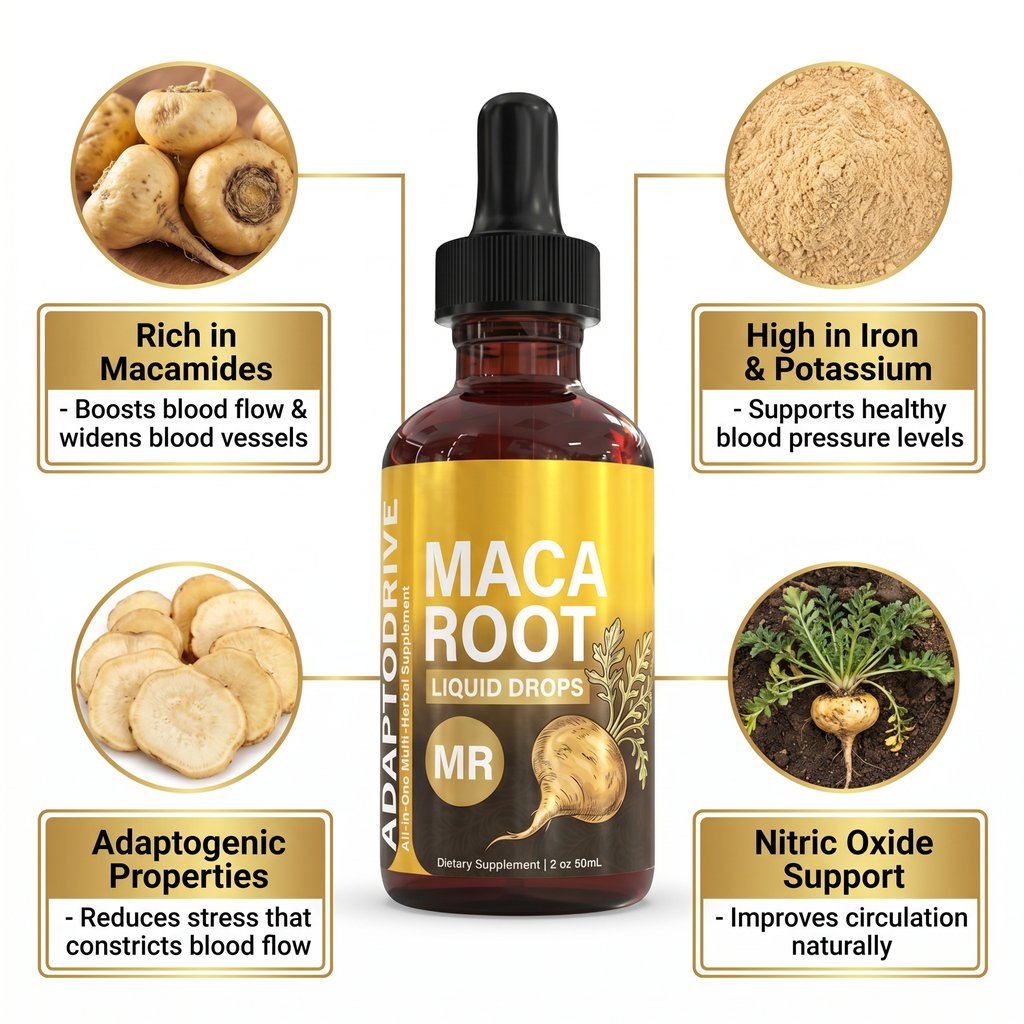 Maca Root Drops - Ingredients