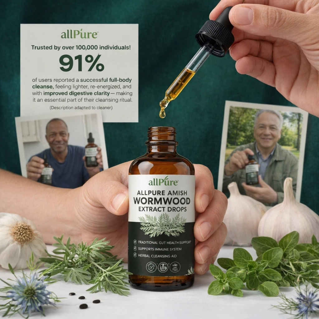 Amish Wormwood Black Walnut Parasite Detox