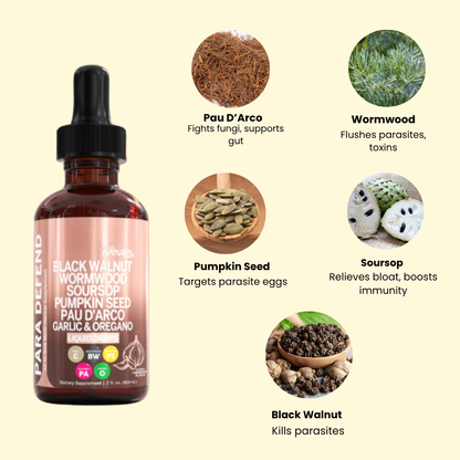 Wormwood Black Walnut Gut Drops