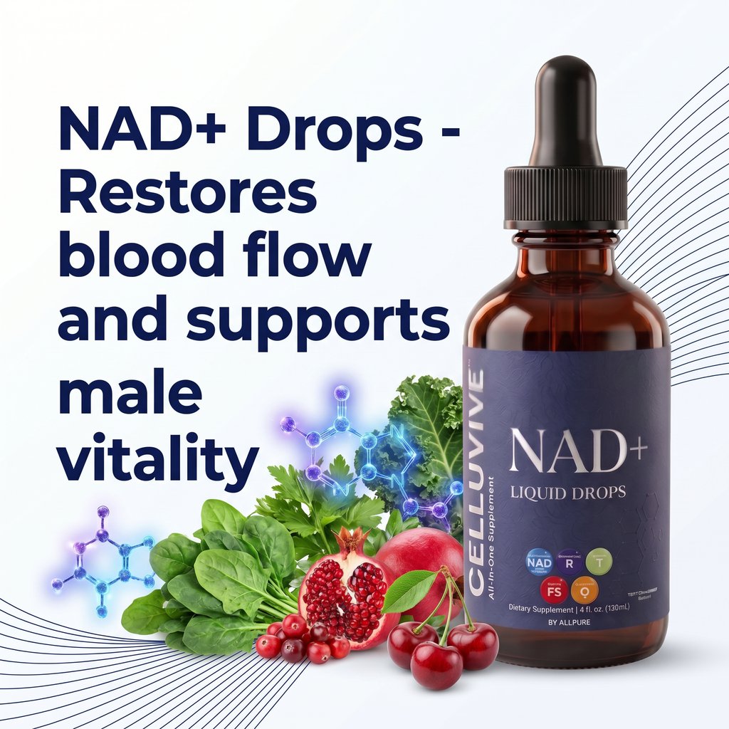 NAD+ Drops - Restores Blood Flow
